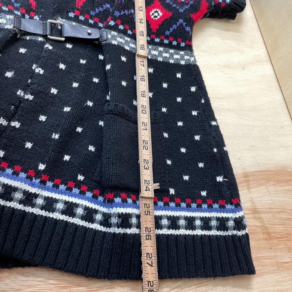 Tommy Hilfiger Fair Isle Vest Short Sleeve Sweater Medium - Picture 10 of 12